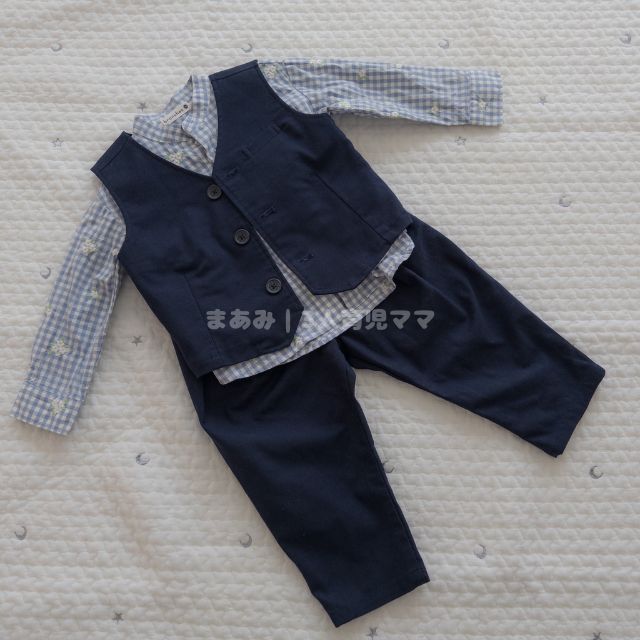 入園式の主役の服装の写真